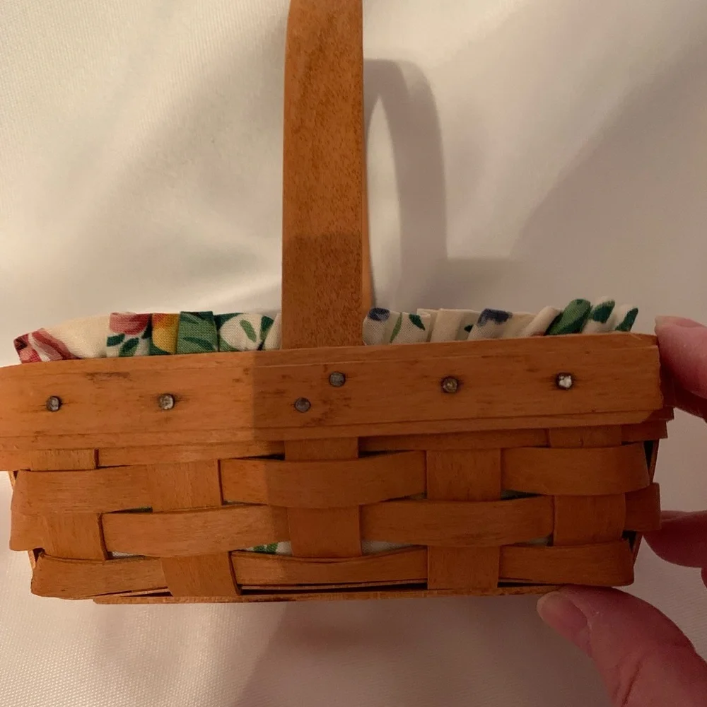 Longaberger 1996 Horizon Of Hope Cancer Basket. 2nd In The Series.